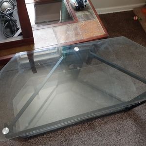 Glass t.v stand